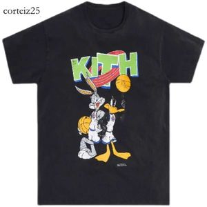 Designer Kith T Shirt Kurzärmel Luxus Major Marke Rap Classic Hip Hop Männlicher Sänger Wrd Tokyo Shibuya Retro Street Marke T-Sh 7744