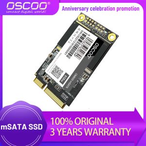 GUIDA OSCOO MIGLIOR MSATA SSD 128GB 256GB 512 GB Disco rigido SATA III per Windows Laptop Desktop