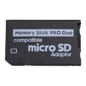 Cartões novos micro sd sdhc tf para memória stick ms pro duo psp adaptador conversor cartão novo dropshipping