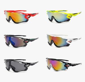 UV400 Cycling Eyewear Bike Bicycle Sports Glasögon Vandring Men Motorcykel Solglasögon Reflekterande Explosion Proof Goggles3114002