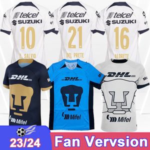 2023 24 Maglie da calcio maschile del Messico Cougar Club Del Prete J.I.Dinenno Salvio Aldrete C.Huerta H.Meritao Dai scaglie da calcio