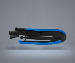 Elektrische Striping -Werkzeuge 1PCS -Kompressionsdrahtdraht Crimper Plier Pliher Crimping Tool für RG59 RG6 RG11 F Koaxialstecker Kabel Y2003211183685