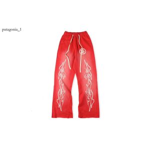 Calça de calça do inferno calças gente de cargo vintage calças jogadoras calças de moletom calça hellstar sweatpant jogger pantalon cargo splash tinta high street hellstar casais 5118