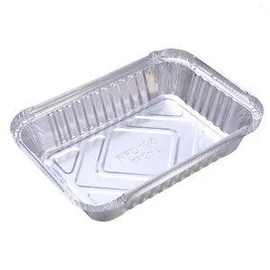 Ta ut containrar 10 pack aluminium folie dropppannor fett grillpanna foder för att fånga