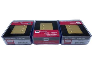 Aggiorna Seymour Duncan Alnico Pickups Rodded Humbucker Gold Jazz e SH4 JB Model 4C Guitar in Stock6532122