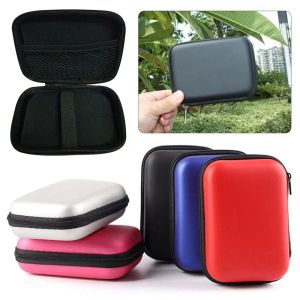 Cases Pouch Case Carry Headphone Headset Accessories Earphone Bag Storage Box Hard Drive Disk Case 2.5" External HDD SSD Box