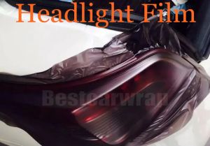 Stickers 1 roll Matte smoke Car Headlights Tinting Headlamp Tint film Light black lamp tint Vinyl size 0.3x10m/Roll