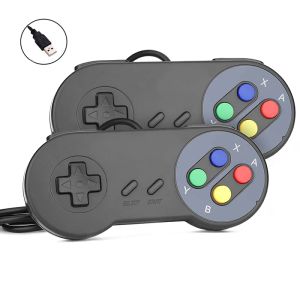 PCラップトップ用のUSBゲームパッドコントローラーWindows 7/8/10 SNESレトロUSBジョイスティックJoypad for Mac OS X Raspberry Pi Retropie