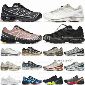 Solomon XT-6 Triplo bianco nero Lunar Rock Sandy Liang Wren Kangaroo Scarpe da corsa uomini uomini donne blu vintage kaki monumento fantasma safari gore-tex recut g9ee