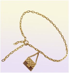 Belts Tassel Gold Chain For Women Metal Belt Waist Ketting Riem Designer Mini Bag Body Jewelry Ceinture Femme8818636