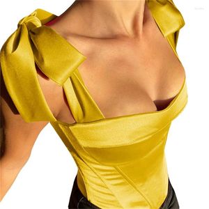 Tanques femininos corset bustier top for women 2000