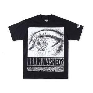 Hellstar Treve Designer T Shirts Graphic Tee Luxury moda masculina camisetas de olho de moda impressão casual simples de mangas curtas para homens e mulheres