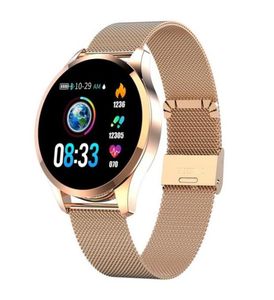 Q9 Smart Watch Su geçirmez mesaj çağrısı hatırlatıcı akıllı saat erkek kalp atış hızı monitörü moda fitness izleyici pk q8 q1 cf08 p702646446
