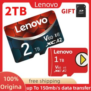 Kort Lenovo Original 1TB V30 Micro TF SD Card Memory Card 128 GB 256 GB 512 GB MINI SD CARTAO DE MEMORIA CLASS10 för kamera/telefon/drönare