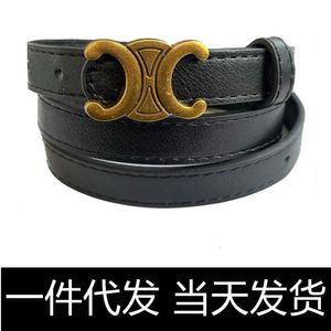 Triomphes cinturão feminino 2024 New Womens High End Faux Leather Belt Womens Womens Decorativa Cisenting Moda