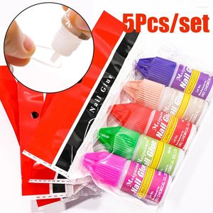 Гель гвозди 5Jars/Set Professional Fast Drying Art Clea