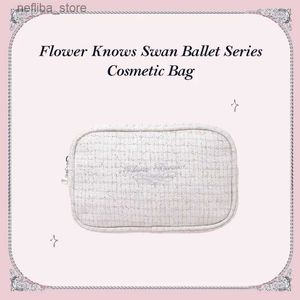 أكياس مستحضرات التجميل زهرة تعرف Swan Ballet Series Cosmetic Bag L410