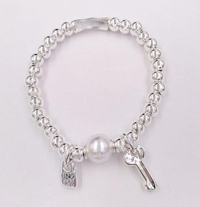 DIY Charms Evil Eye Jewelry Making Supplies Uno de 50 925 Sterling Silber Armband für Frauen Metallbänder Handketten Perlen Sets 4060749
