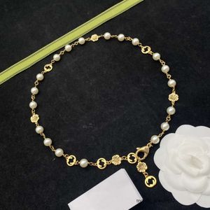 Designer Necklace Beaded Necklace Pearl Flower Necklace Women Wear Jewelry Sets Designer Jewelry