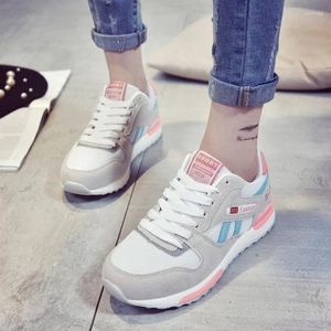 Scarpe casual versione coreana delle donne dal fondo pesante mesh traspirante