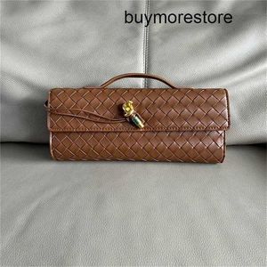 Andiamo Long Clutch Handtasche Bottegvenetas 7a Weave Handswen handgewebt