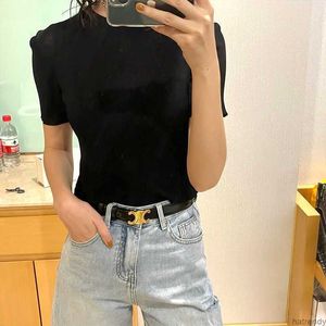 Nuova Triumphal Arch Slim Belt Womens Fashion Versatile Small Decoration Sud Corea Simple Ins Style Jeans 7Def