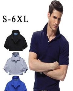 Estate grandi cavalli ricami a cavallo piccoli cavalli nuovi disegni di marca per polo uomini maniche corta uomo casual camicie slim fit polo cotone maschi p9885519