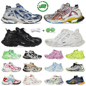 Runner 7.0 Erkek Kadın Günlük Ayakkabı İletim Sense Trainer Sneaker Track 7 En Kaliteli Üçlü Siyah Beyaz Pembe Mavi Bury Yapısal Program