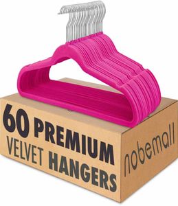 Nobemall Premium nonslip Velvet Hangers Suit Hangers for Coat8464204