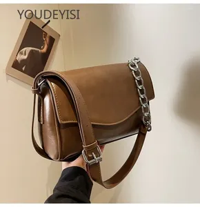 Totes YOUDEYISI Small Square Bag: Women's Bag High-end Retro Commuter Messenger Fashion And Models