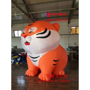 Mascot Costumes New Year Model Cute Little Tiger Meichen Set Props Iatable Advertising Material Customization