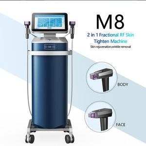 Gold Microneedling Radiofrekvens Skönhetsutrustning rynka borttagning Skin åtdragning ärr Acne Treating Face Lift Stretch Mark Removal RF Spa Machine