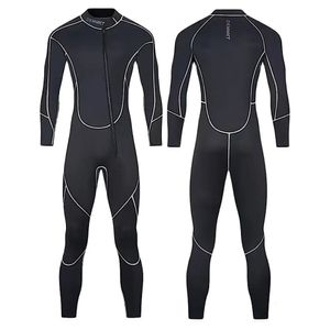 Wetsuits Mężczyźni 1,5 mm nurkowanie neoprenu Surfing Surfing Pełne garnitury w zimnej wodzie trzymaj ciepło przednie zamek błyskawiczny dla sportów wodnych 110 kg 240411