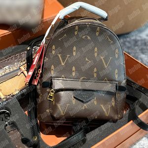 Moda mini sırt çantası kadın erkekler unisex kahverengi satchel açık paketler lüks deri çantalar biber biber spor cep sıradan bel çantaları kitap çantası