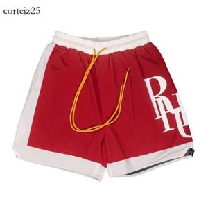 Rhude Designer Shorts Rhude Shorts Summer Fashion Beach Prants Men de alta qualidade Rua Rhude Beach Shorts Red Blue Black Purple Men 3444