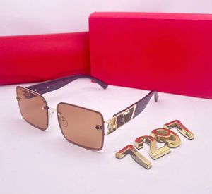 Occhiali da sole designer retrò occhiali da sole polarizzati quadrati per donne da uomo sfumature vintage uv400 classici occhiali da sole in metallo grandi