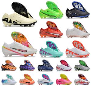 Män fotbollsskor va pors Dragonfly xv 15 360 Elite FG XXV SE Low Pack Women Kids Football Boots Cleats Storlek 39-45