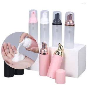 Storage Bottles 50ml Foaming Soap Bottle Facial Cleanser Pump Travel Refillable Lotion Shampoo Dispenser Empty Plastic