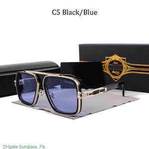 Eine Dita Mach Sechs Top Original hochwertiger Designer -Sonnenbrillen für Herren berühmte modische Retro Luxusmarke Brille Modedesign Frauenbrille mit Case L4Y11