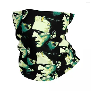 Schals Frankenstein Fan Art Horror Monster Bandana Hals Cover gedruckt Balaclavas Gesichtsmaske Schal warmes Kopfbedeckungsfischen Erwachsener waschbar