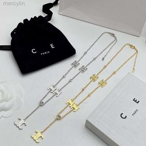 Дизайнер Celiene Jewelry Celins Saijia Celis Новая триумфальная арка с бриллиантовым ожерельем французские знаменитости элегантны и универсальны