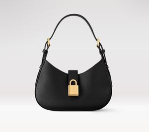 Low -Key -Umhängetasche M24611 Handtasche Vorhängeschloss Unterarm Totent Designer Frauen Hochwertige Hobo -Achselhöhlen -Kupplungs -Brieftasche Hobo -Geldbörsen Ladies Luxury Shouleer Bag Paket