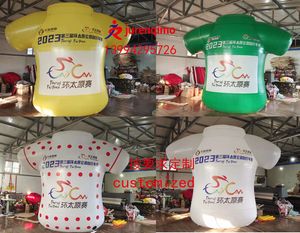 Mascot Costumes Customized by the Manufacturer of Decorative Props Bicycle Racing with Iatable Clothing Models for Competitions