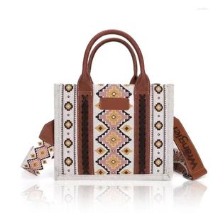 Shoulder Bags Women Handbags Western Wallet Female Bohemian Aztec Bag Shopping Tote Large Capacity Travel