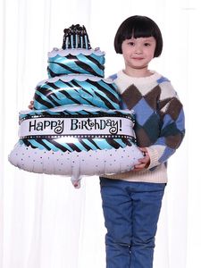 Party Decoration Children's Birthday Baby One Year Old Room Adult Three-tier Cake Shape