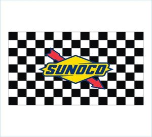 Пользовательская цифровая печатная печать 3x5ft Flags Race Racing Mahwah Sunoco Cup серии Cakeed Flag Banner для игры и украшения 4708403