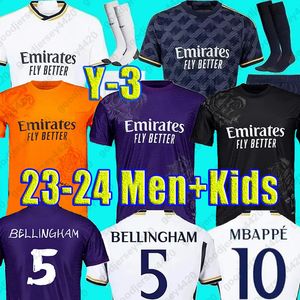 Bellingham Mbappe Soccer Jerseys Real Madrids Vini Jr Rodrygo Modric Football Jersey Kit 23 24 25