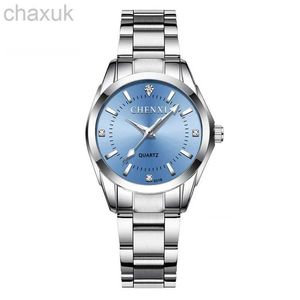 腕時計6ファッションカラーブランドRelogio Luxury Luxury Luxury CasuaryWatch防水時計女性ドレスレディスラインストーン2024 D240417