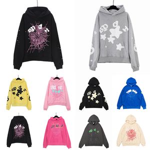 Cheap Wholesale Spider Hoodies Sp5der Young Thug 555555 Angel Pullover Pink Red Hoodie Hoodys Pants Men Sp5ders Printing Sweatshirts Top quality Many Colors