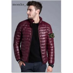 Men's Jackets Luxury Stone Jacket Brand Designer Men Women Down Canada Northern Winter Hooded Island Jacket Badge Printing Contrast Color Warm and Windproof 2620